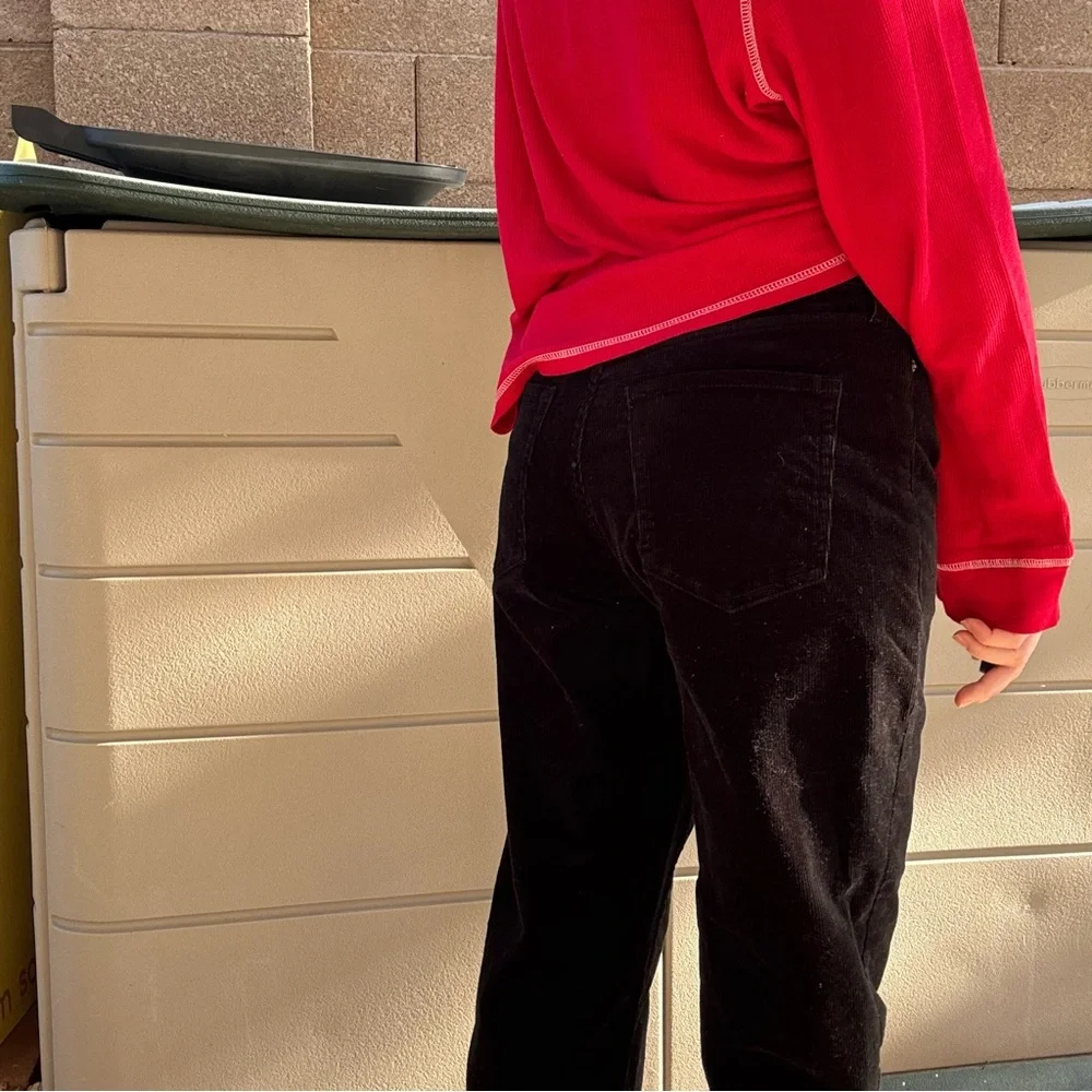 Black corduroy Pants - Picture 4 of 8